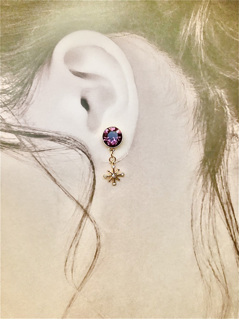 【Sky非公式】恒常ケープカラーピアス(イヤリング)※片耳用