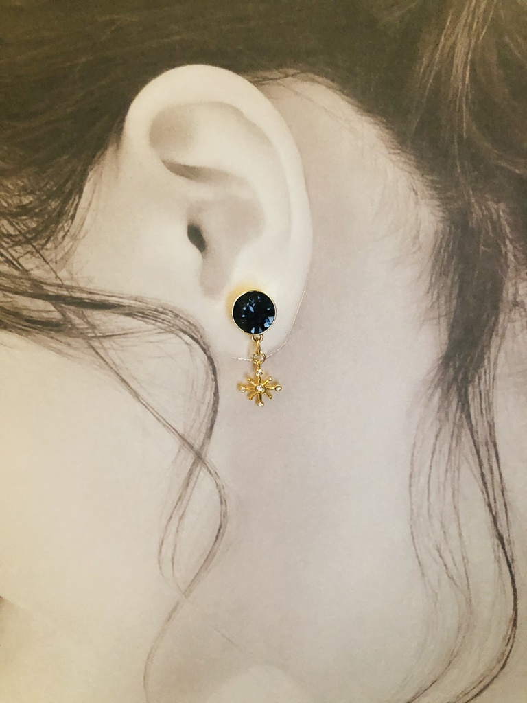 【Sky非公式】恒常ケープカラーピアス(イヤリング)※片耳用