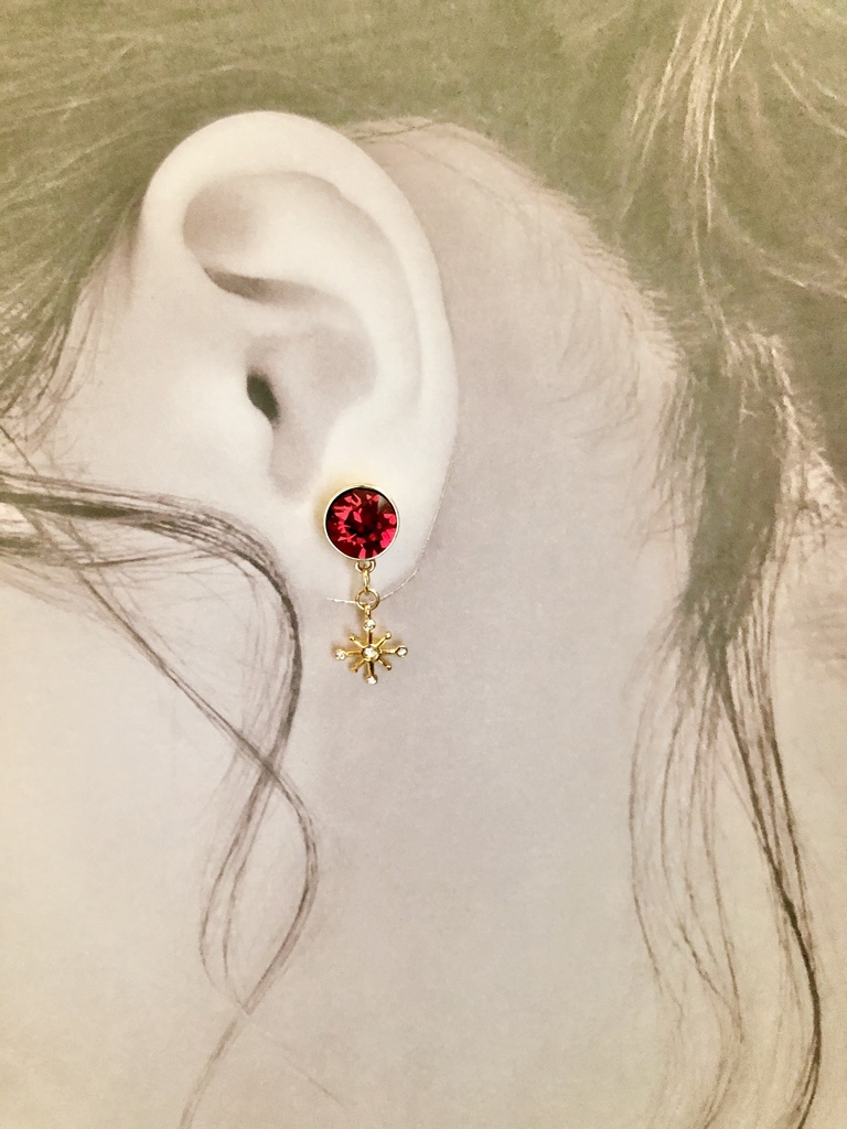 【Sky非公式】恒常ケープカラーピアス(イヤリング)※片耳用