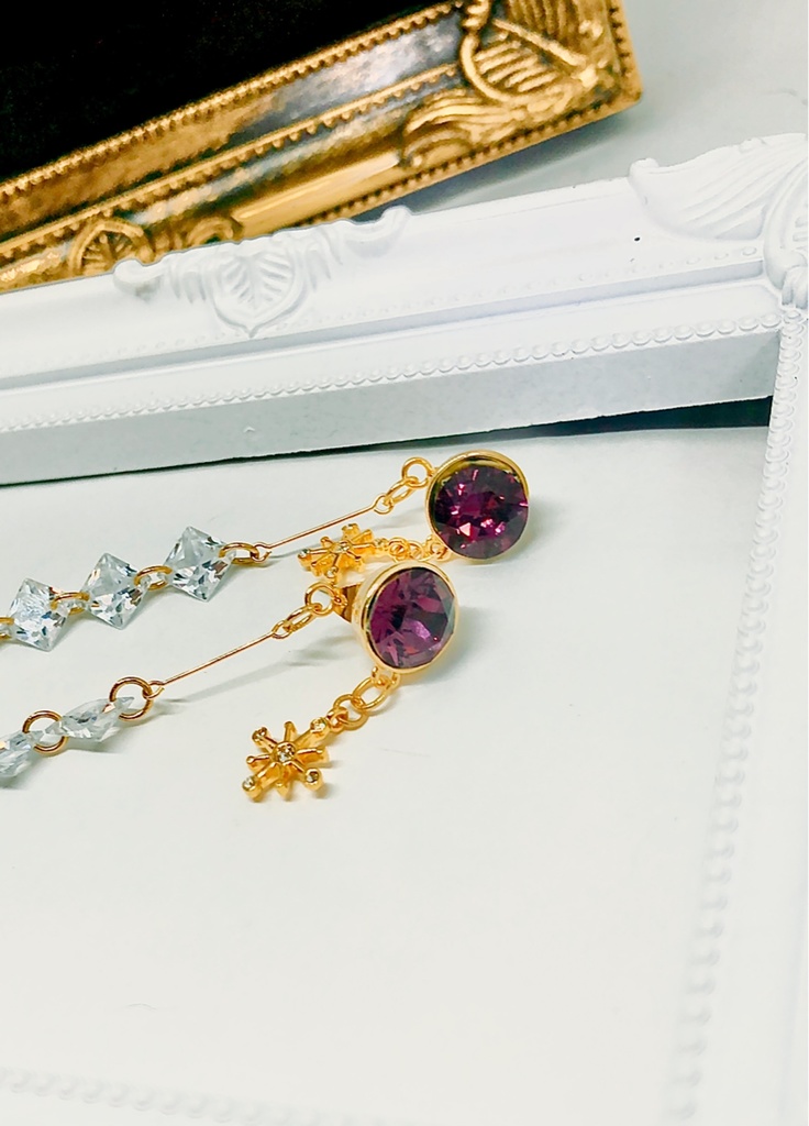 【Sky非公式】恒常ケープカラーピアス(イヤリング)※片耳用