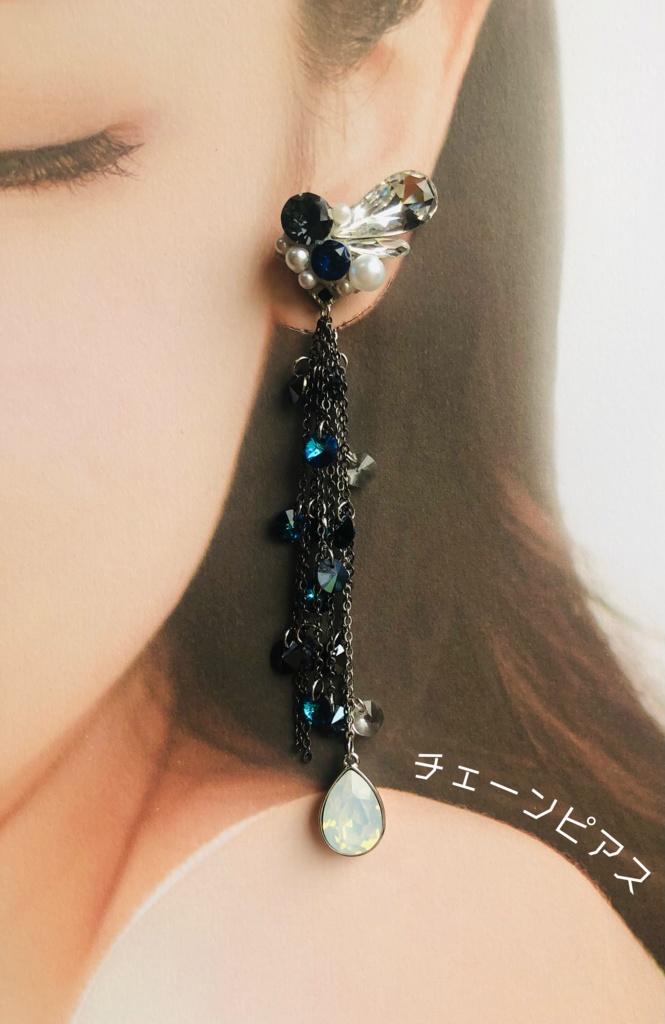 《送料無料有り》【FGO】オベロン イメージカラーピアス(イヤリング)