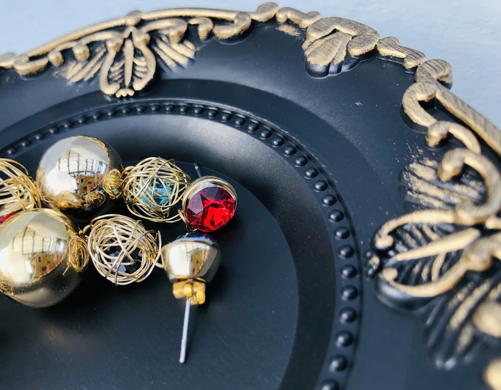 【FGO】藤丸立香(ぐだ男)&ギルガメッシュ(術)イメージカラーピアス(イヤリング)