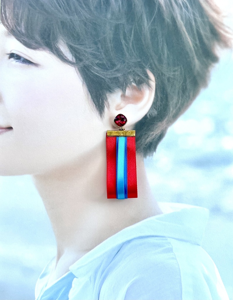 【FGO】ギルガメッシュ(術)イメージカラーピアス/イヤリング