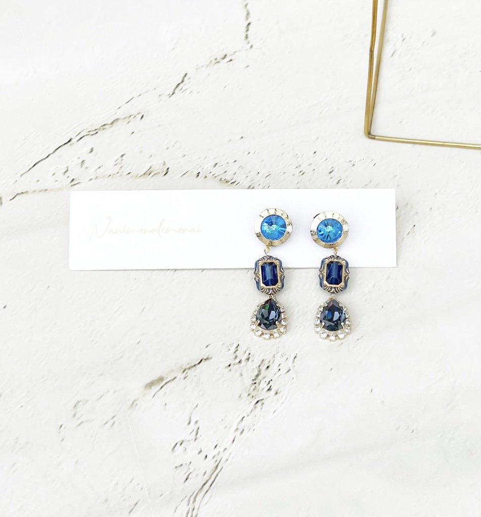 【FGO】藤丸立香(ぐだ男)&ギルガメッシュ(術)イメージカラーピアス/イヤリング