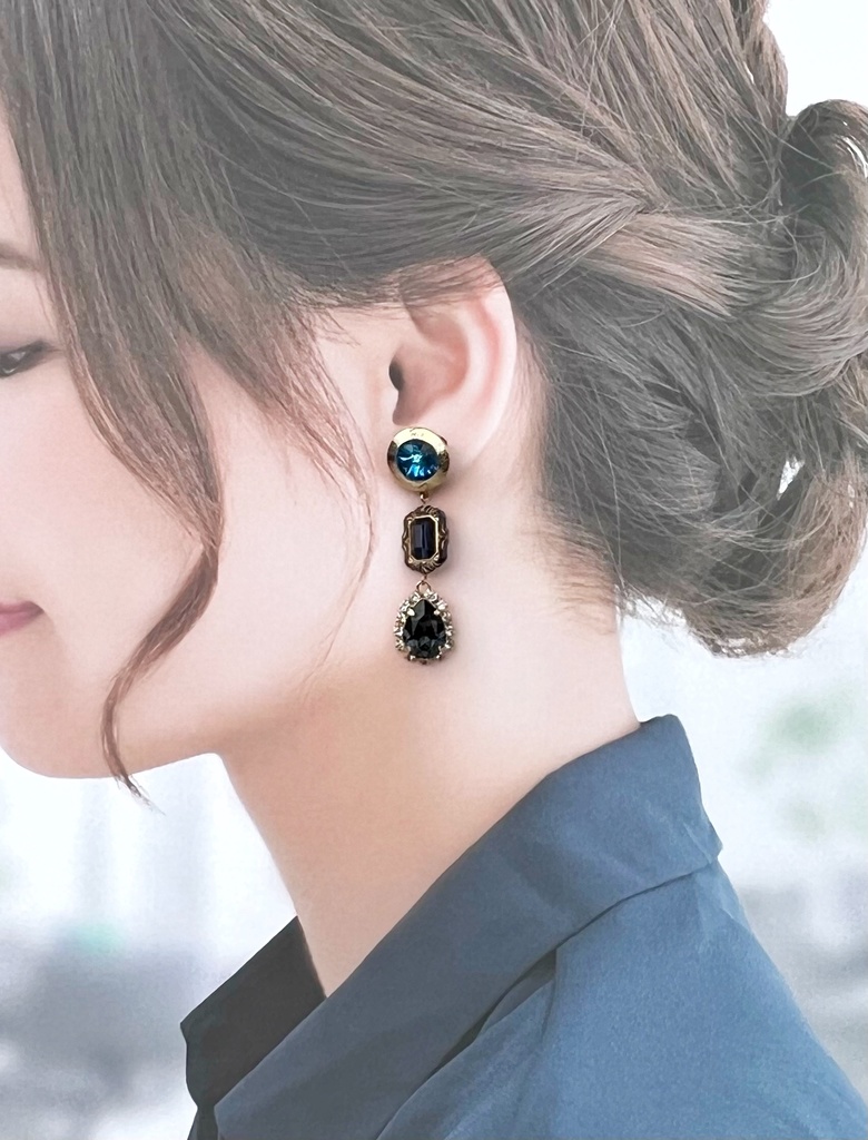 【FGO】藤丸立香(ぐだ男)&ギルガメッシュ(術)イメージカラーピアス/イヤリング