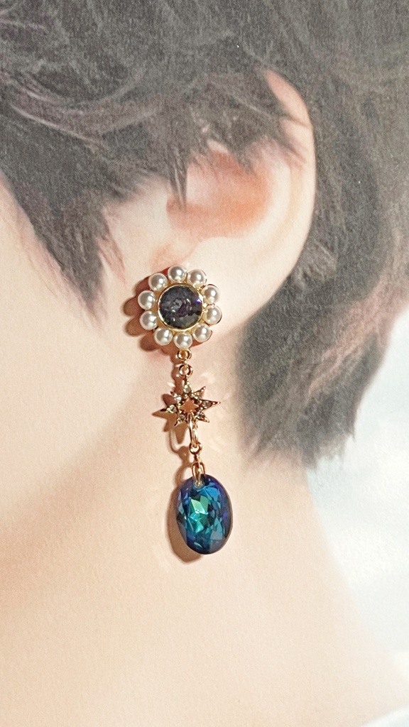 【FGO】藤丸立香(ぐだ男)イメージカラーピアス/イヤリング