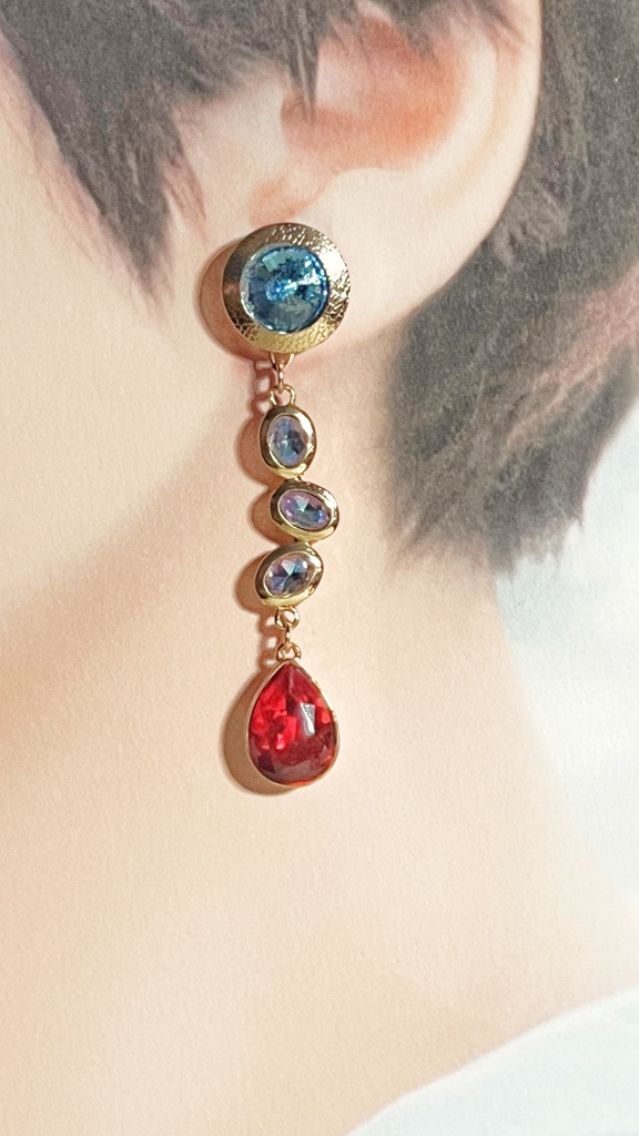 【FGO】ギルガメッシュ(術)イメージカラーピアス/イヤリング