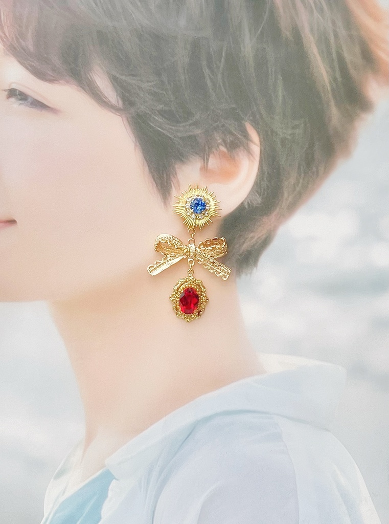 【FGO】ギルガメッシュ(術)イメージカラーピアス/イヤリング