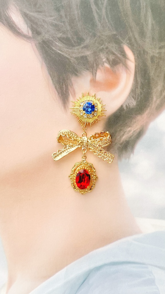 【FGO】ギルガメッシュ(術)イメージカラーピアス/イヤリング