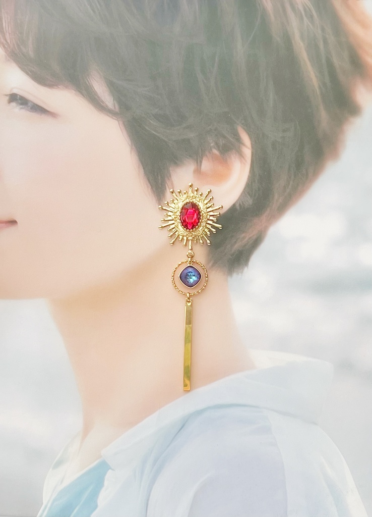 【FGO】ギルガメッシュ(術)イメージカラーピアス/イヤリング