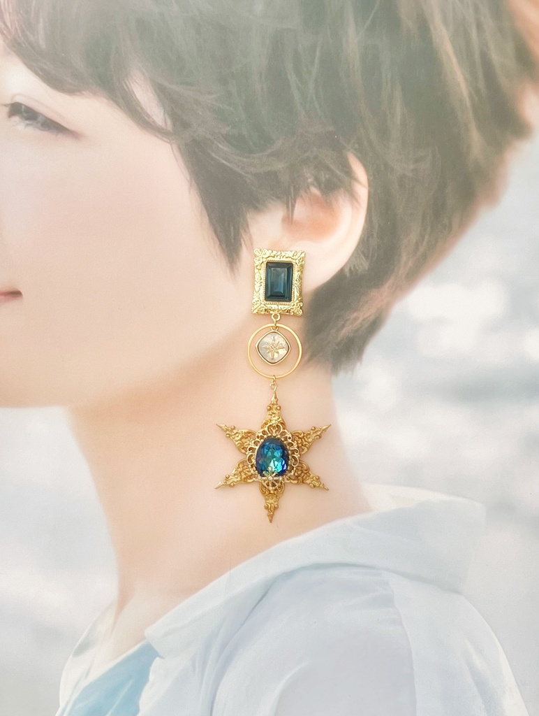 【FGO】藤丸立香(ぐだ男)イメージカラーピアス/イヤリング【送料無料】