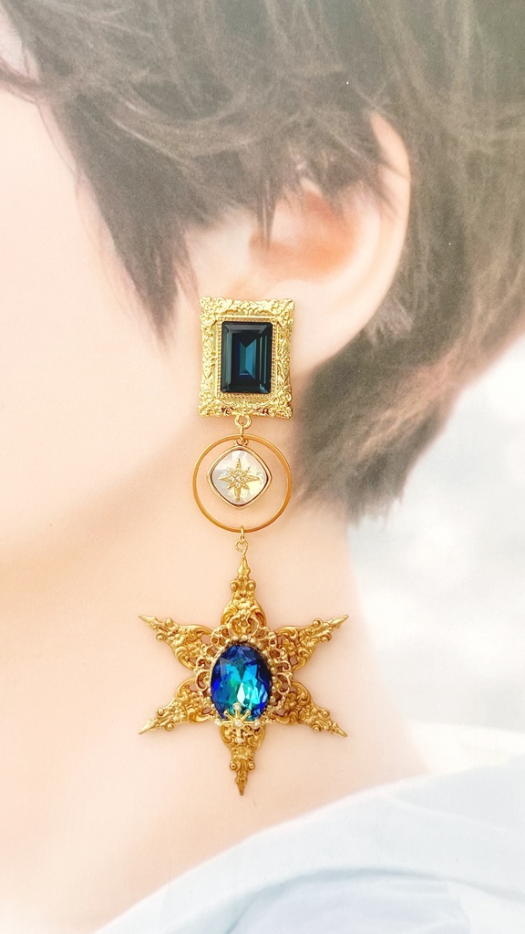 【FGO】藤丸立香(ぐだ男)イメージカラーピアス/イヤリング【送料無料】