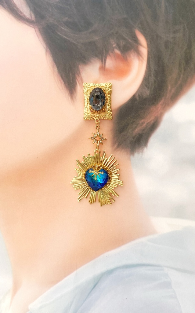 【FGO】藤丸立香(ぐだ男)イメージカラーピアス/イヤリング【送料無料】