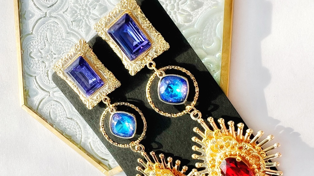 【FGO】ギルガメッシュ(術)イメージカラーピアス/イヤリング