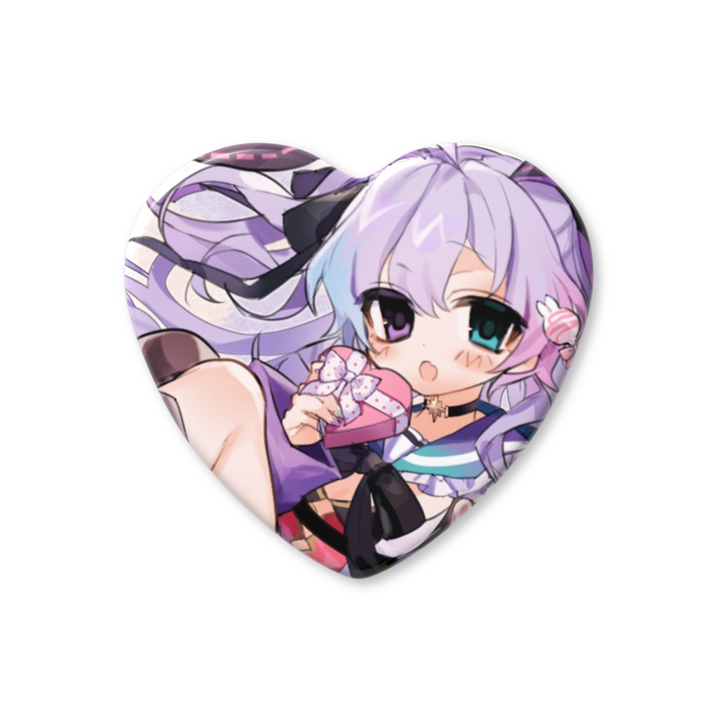 ねねハート缶バッジ