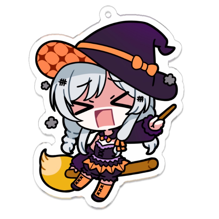 【2025年ハロウィン】冰波すい魔女っ子アクリルキーホルダー