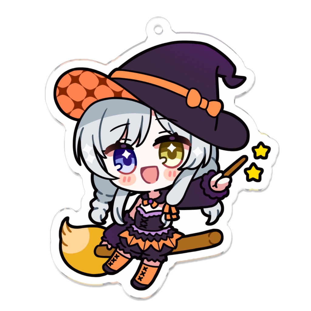 【2025年ハロウィン】冰波すい魔女っ子アクリルキーホルダー