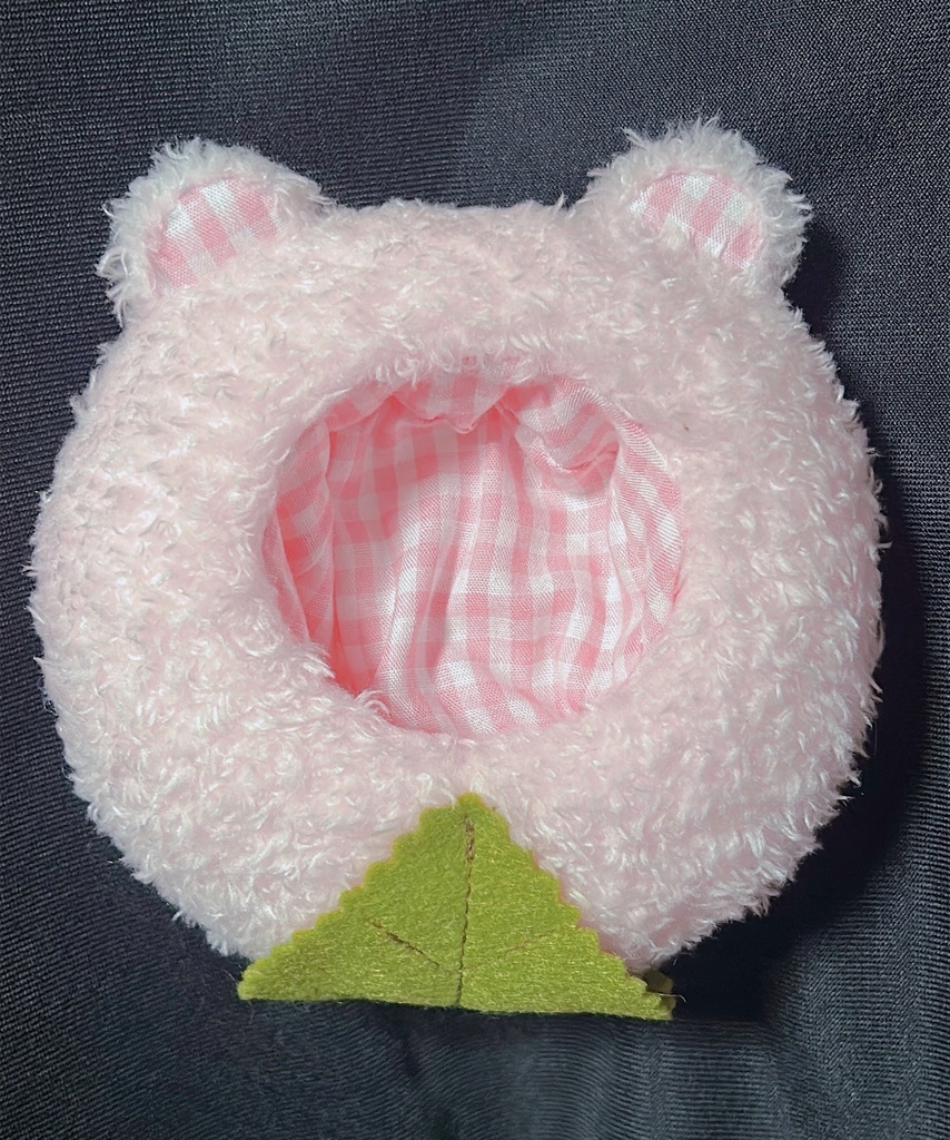 さくら餅の着ぐるみ(クマ耳)
