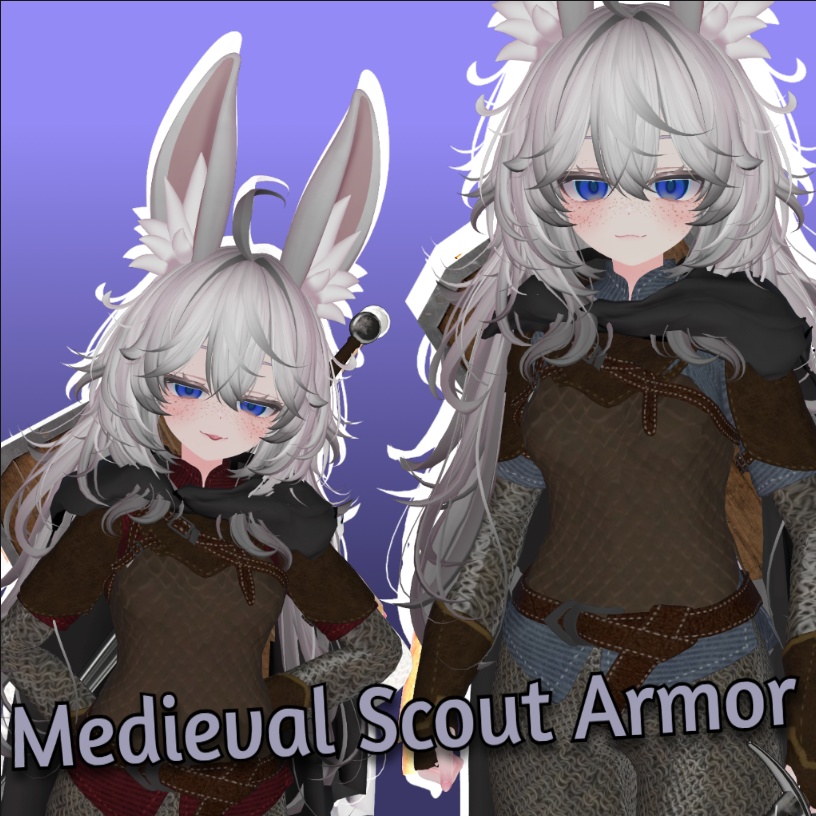 Scout Medieval Armor Set (2 avatar support)