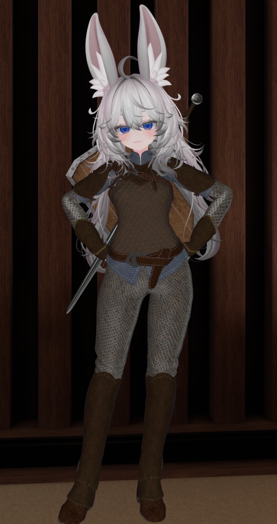 Scout Medieval Armor Set (2 avatar support)