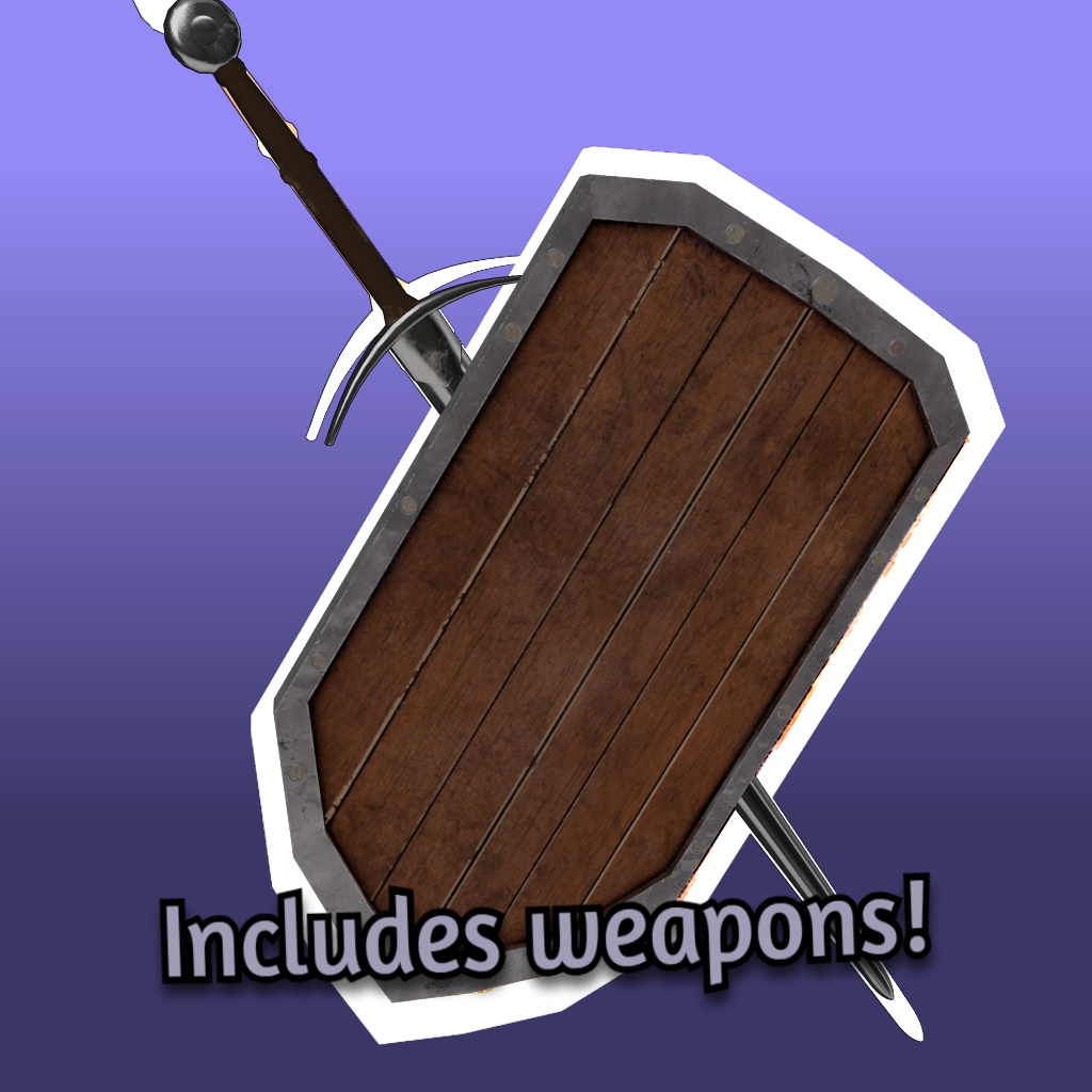 Scout Medieval Armor Set (2 avatar support)