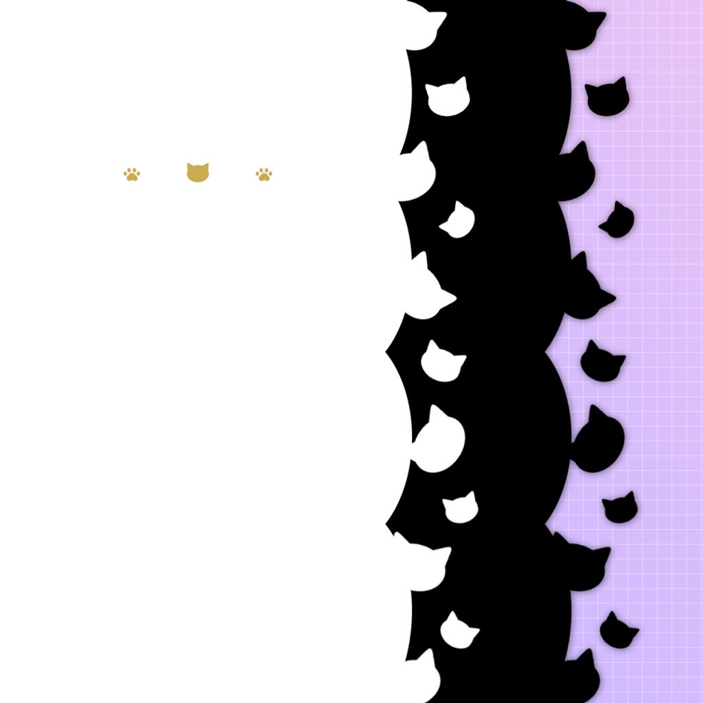 【無料有】猫コメントオーバーレイ 【Free Option Available】Cat Comment Overlay