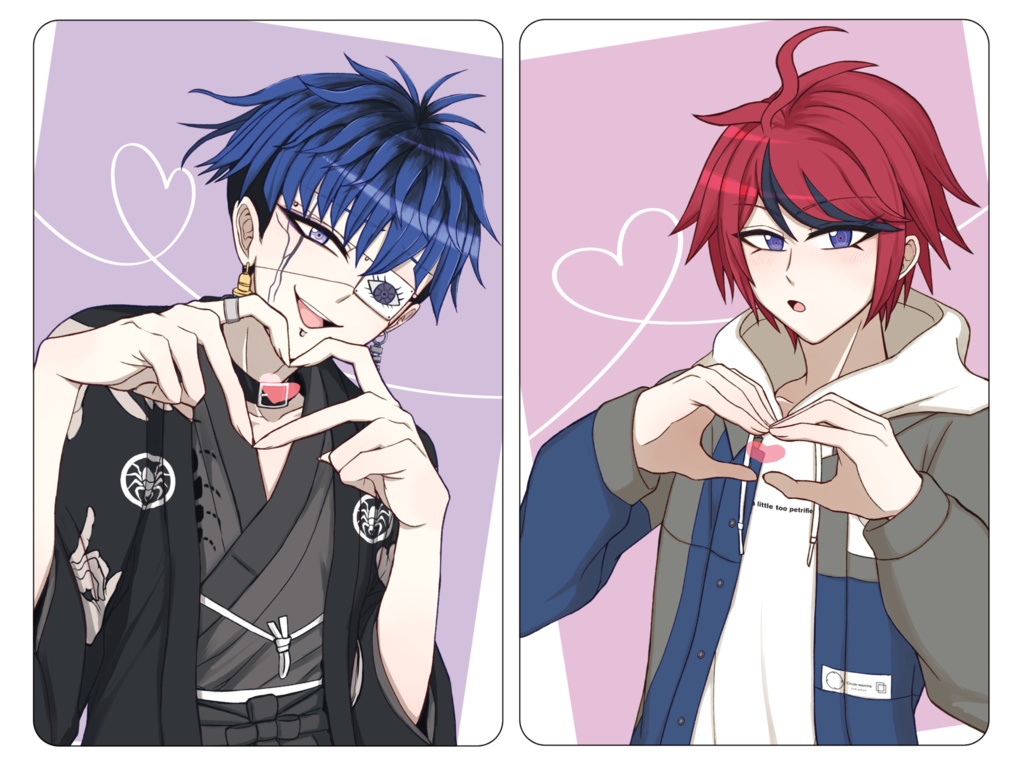 【非公式】アクリルカード(歪+拓)