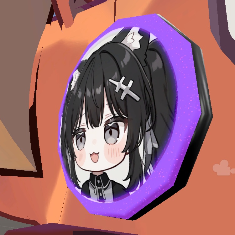 【無料版あり】(まめひなた用)がぶふぇるバッジ