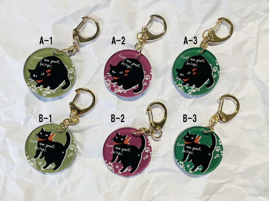 ねこなキーホルダー