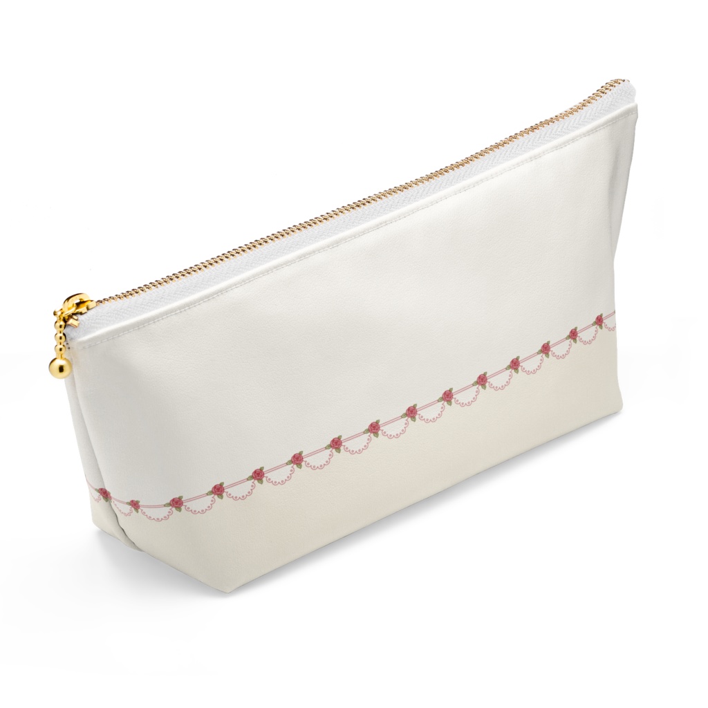 薔薇&レース ポーチ(全3色)