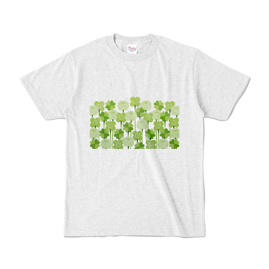 クローバー＆シロツメクサ　オリジナルカラーTシャツ（全2色）