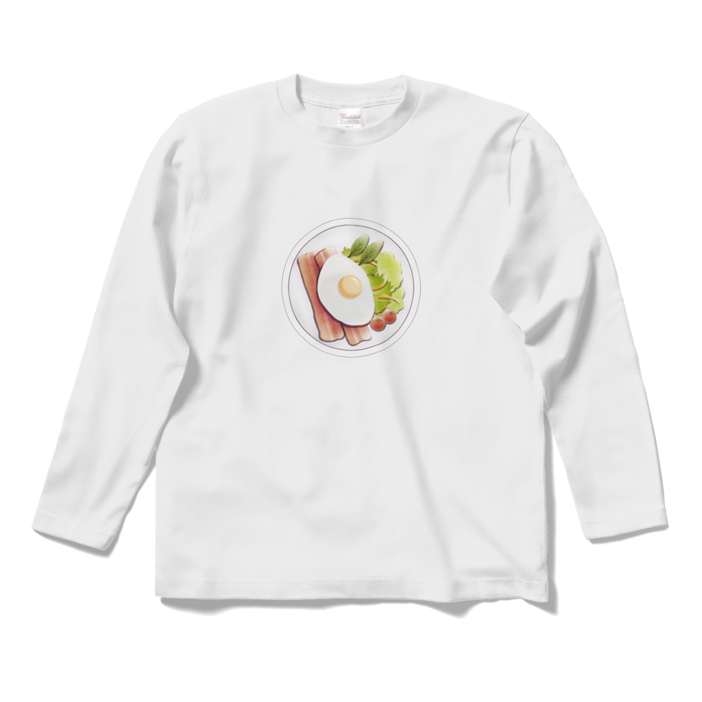 ベーコンエッグサラダ ロングスリーブTシャツ(全5色)