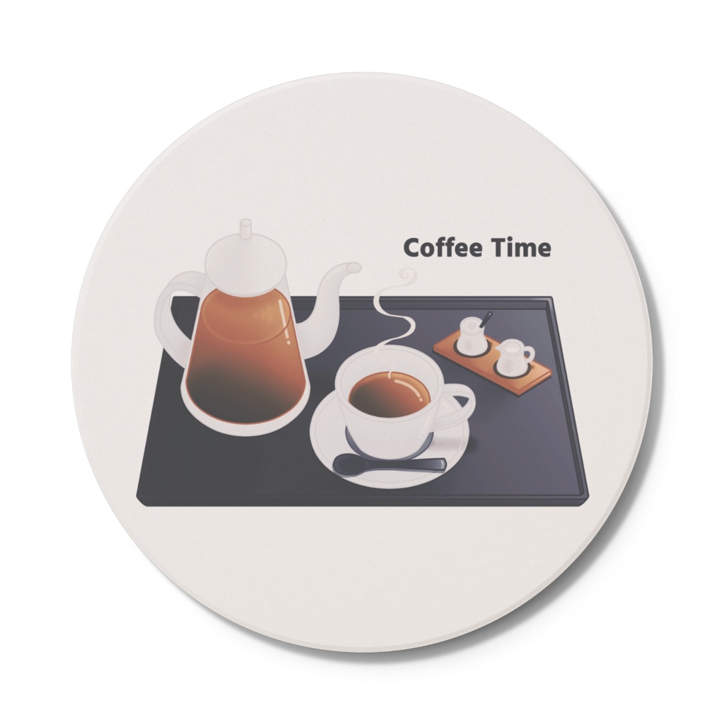 珈琲　コースター（全4種）