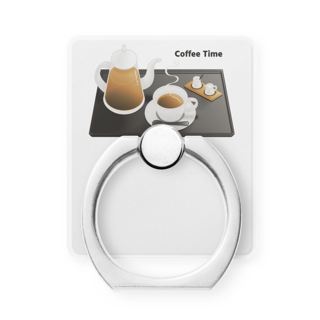 珈琲 スマホリング(全2色)