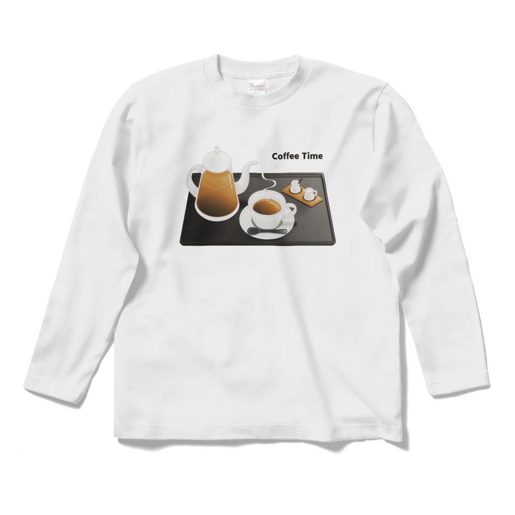 珈琲 ロングスリーブTシャツ(全4色)