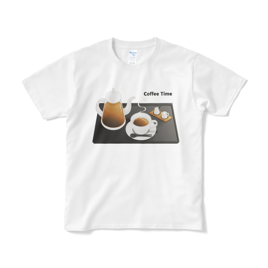 珈琲　オリジナルTシャツ短納期（全3色）