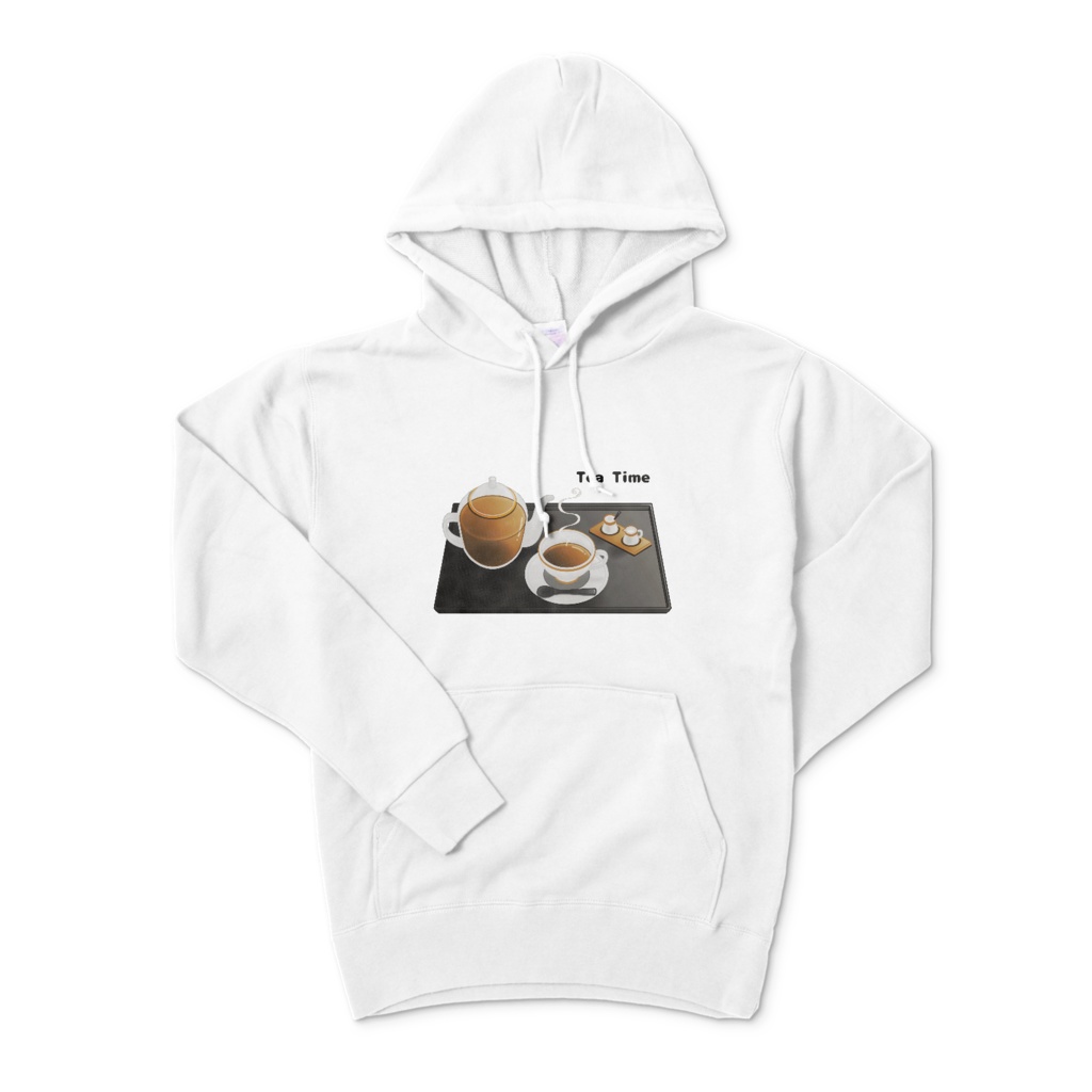 紅茶　プルパーカー（全4色）