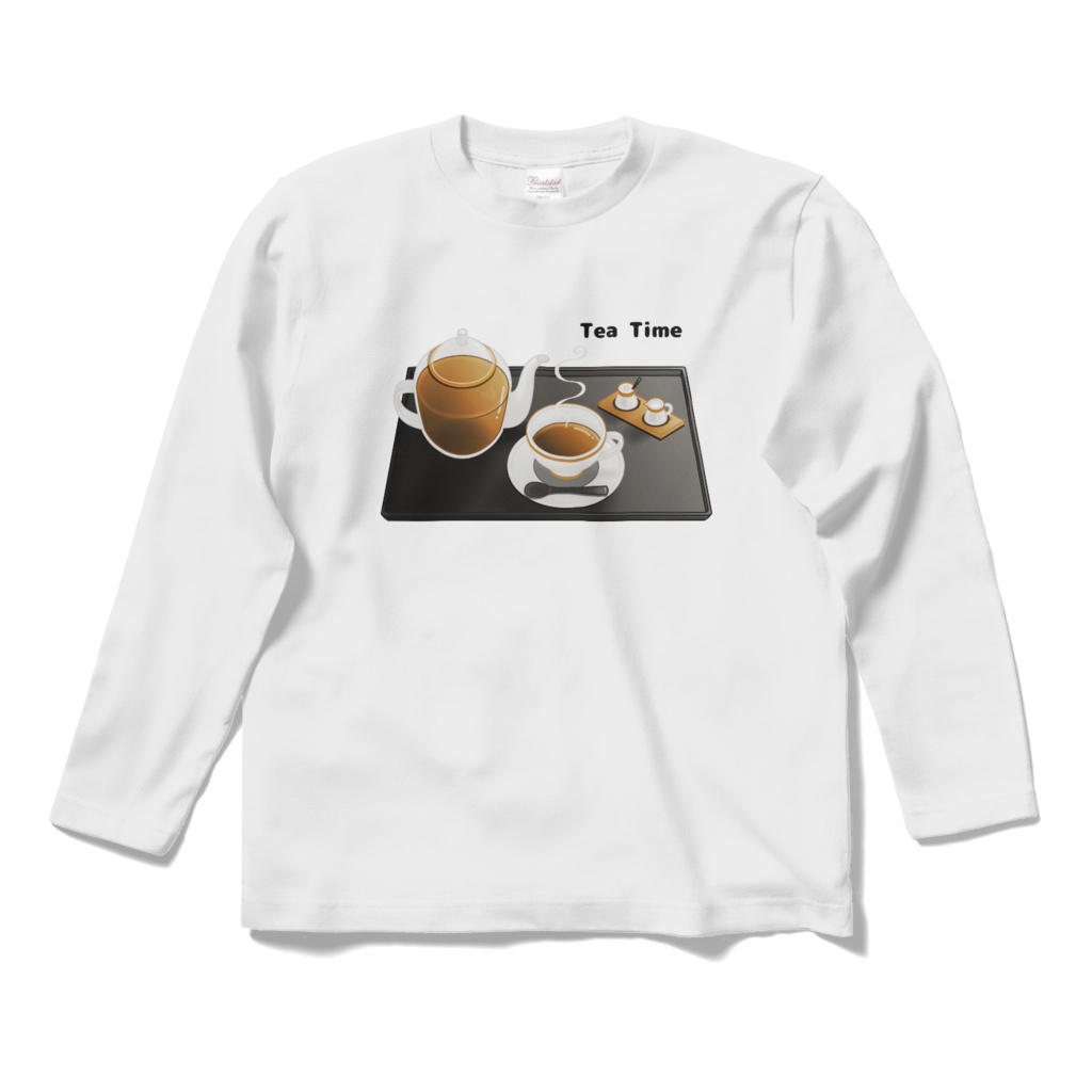 紅茶　ロングスリーブTシャツ（全4色）
