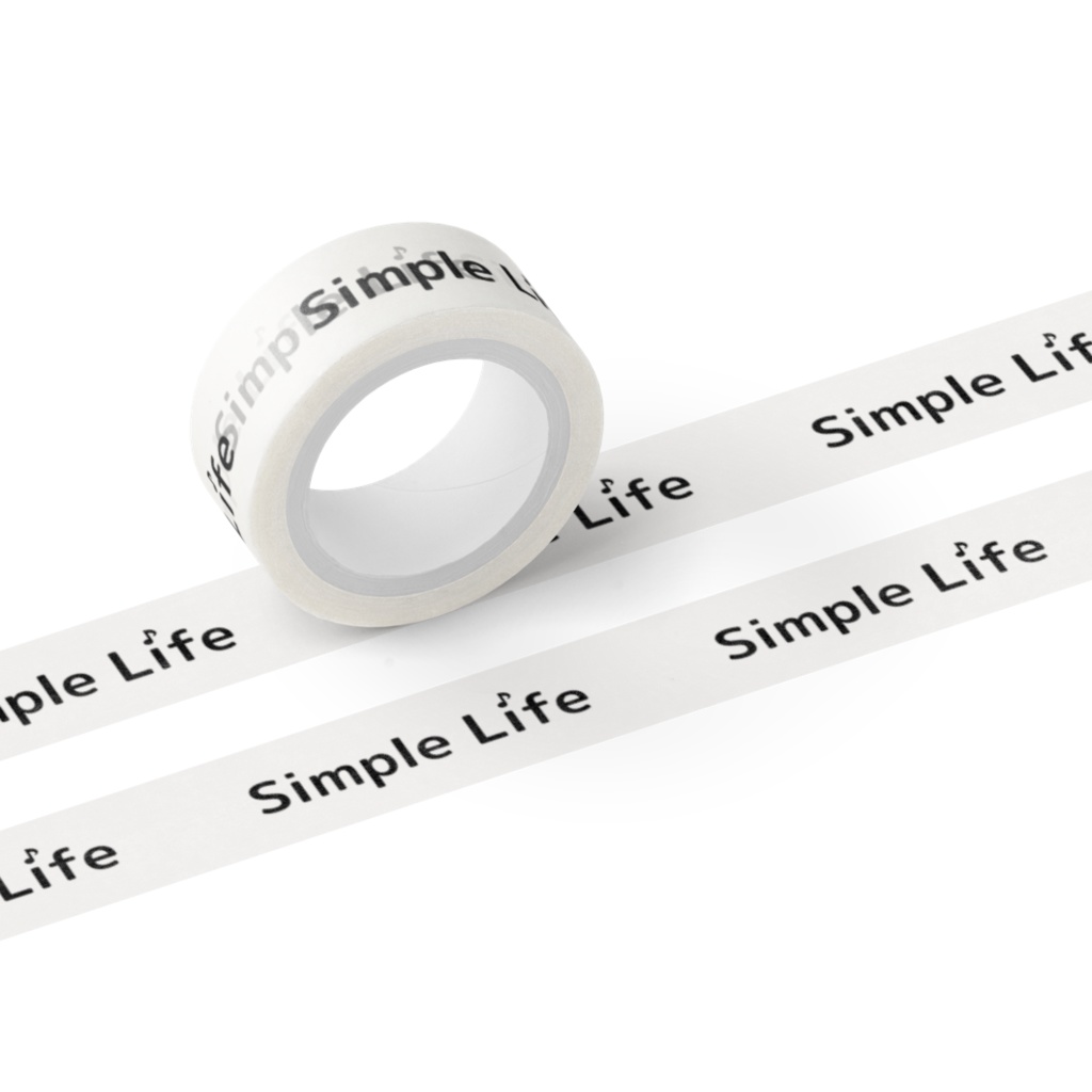 Simple Life　マスキングテープ♪（全2色）