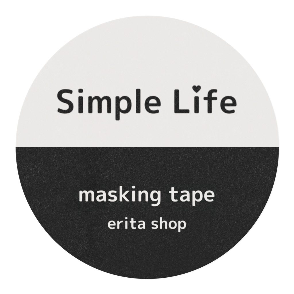 Simple Life マスキングテープ❤(全2色)