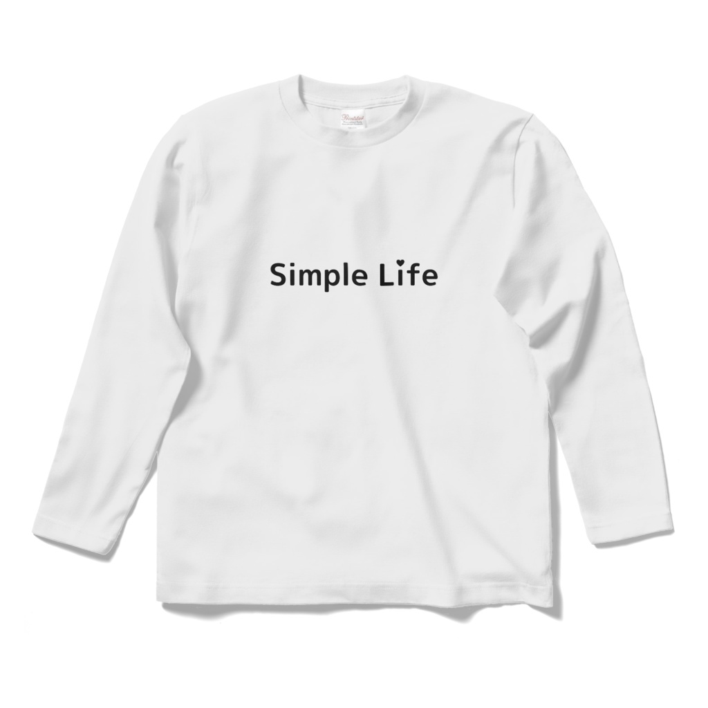 Simple Life　ロングスリーブTシャツ❤（全6色）