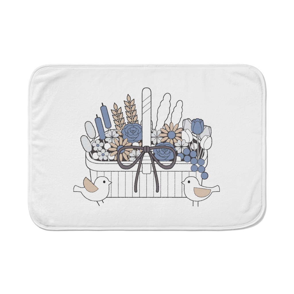 フラワーバスケットA　ブランケット（全3色）