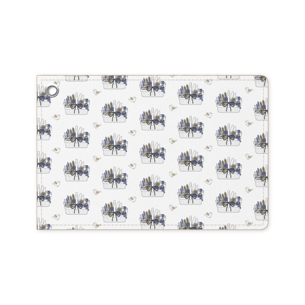 フラワーバスケットB　パスケース（全3色）