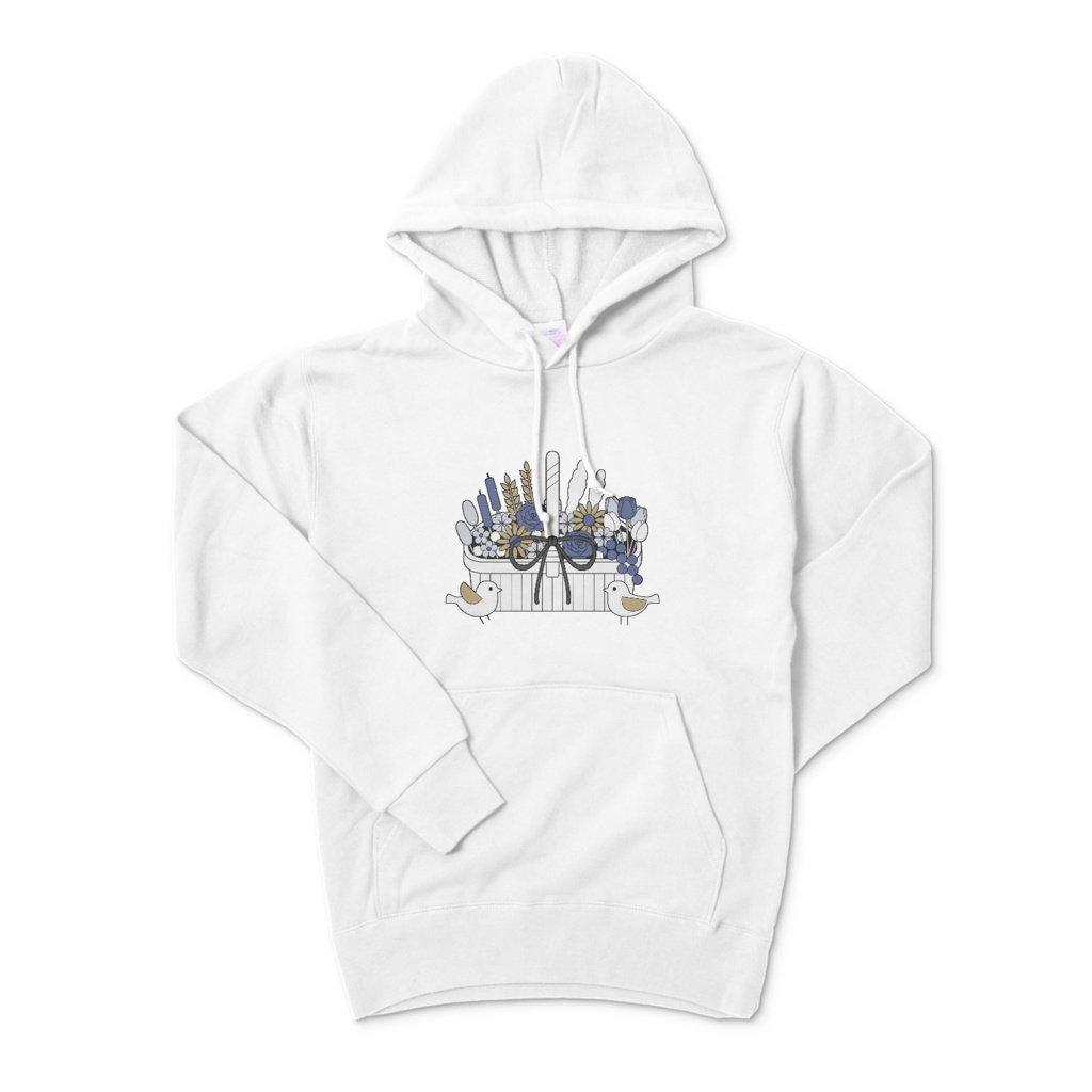 フラワーバスケットA プルパーカー(全4色)