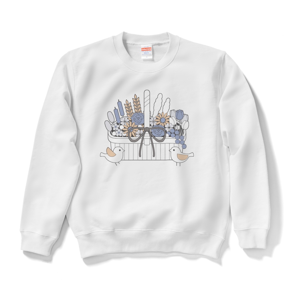フラワーバスケットA スウェット(全4色)