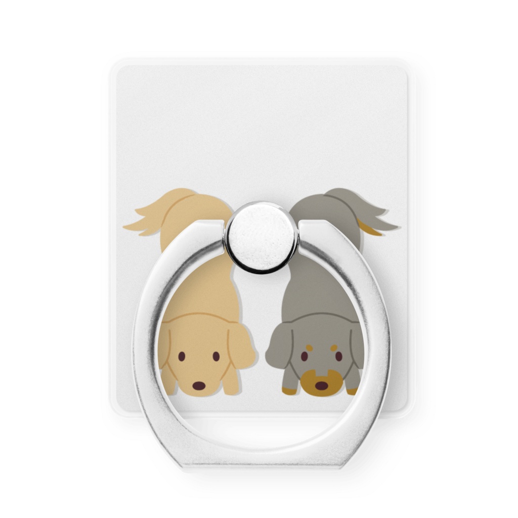 犬❤スマホリング ダックスフンド(ダックスフント/ミニチュアダックス)