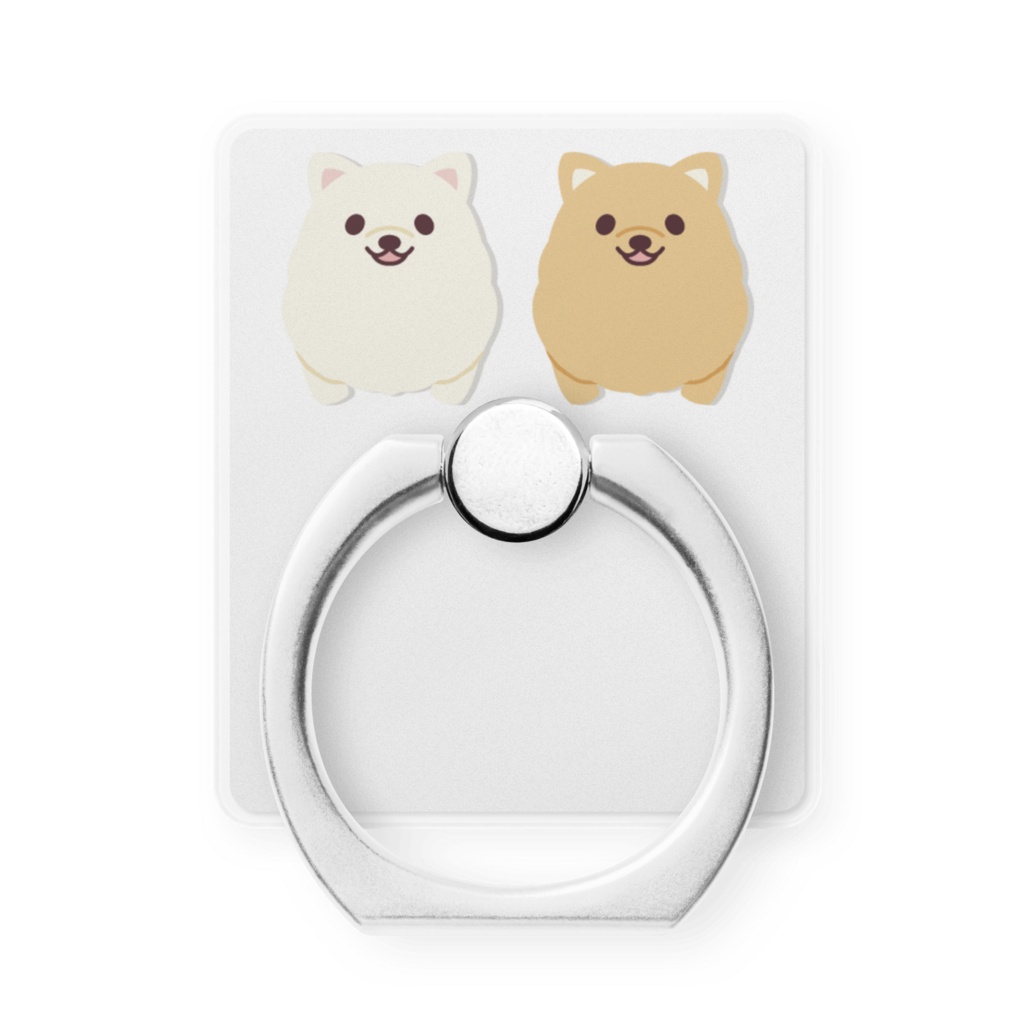 犬❤スマホリング ポメラニアン