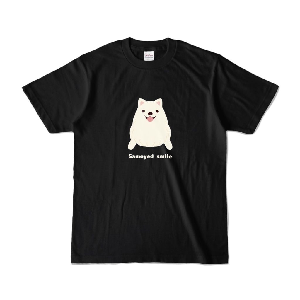 犬❤カラーTシャツ　サモエド（全8色）