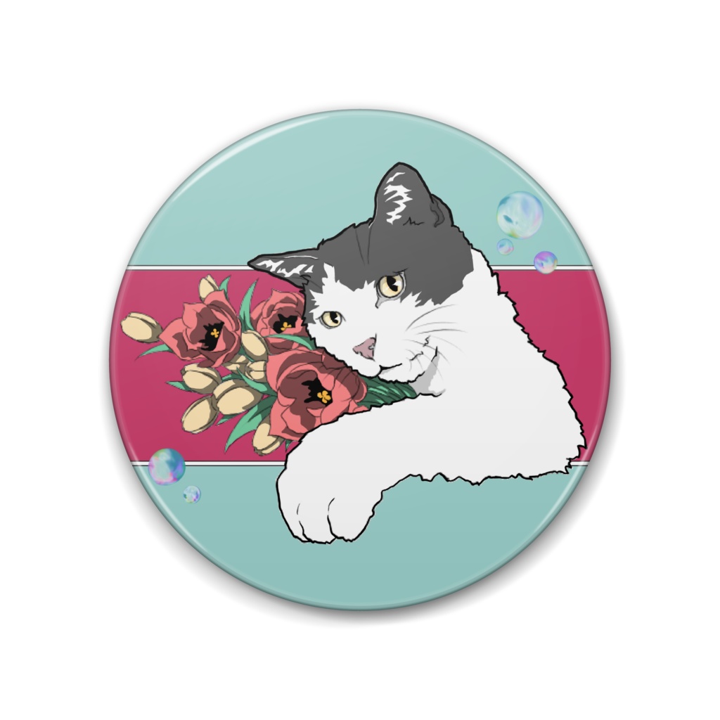 にゃんバッジ