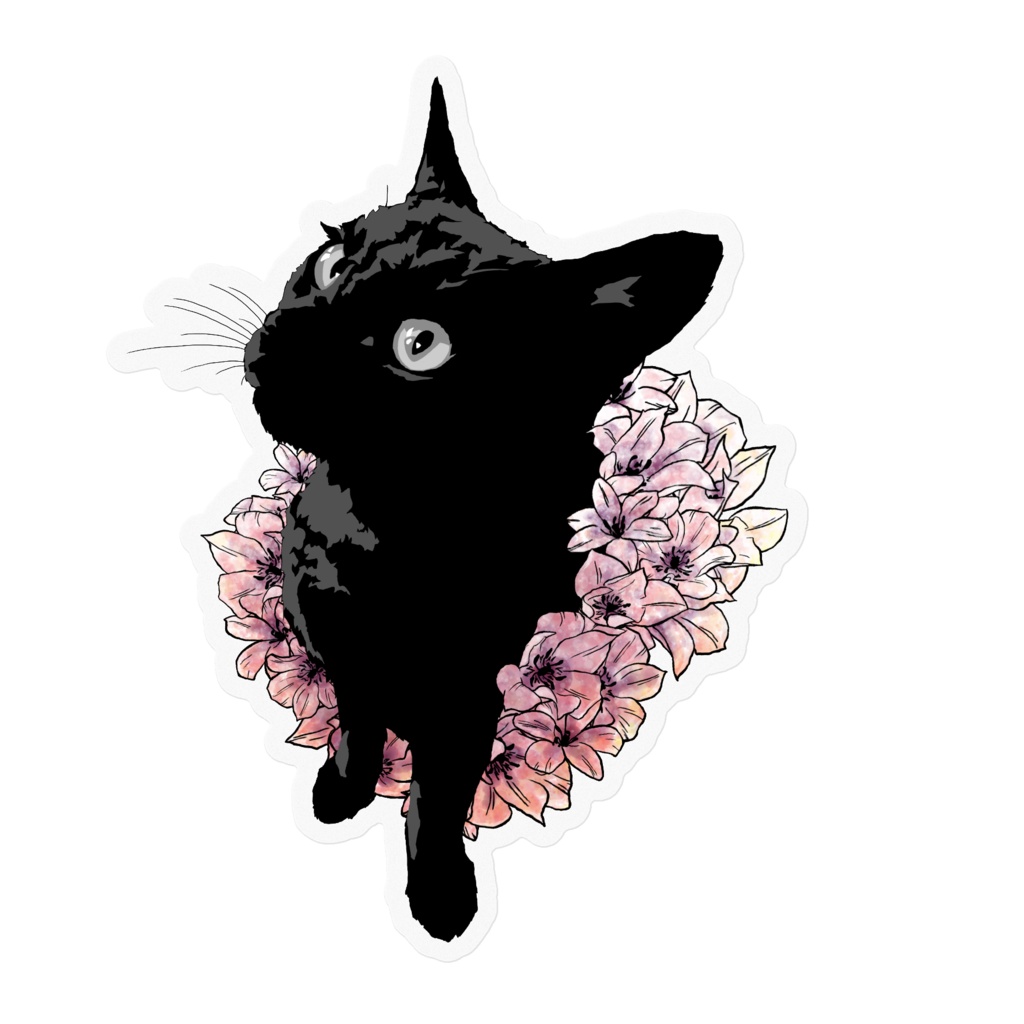 にゃんステッカー